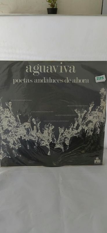 Disco de Vinilo Aguaviva "Poetas Andaluces de Ahora" - imagen 1