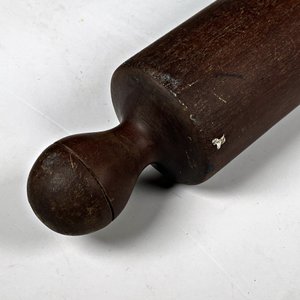 Palote de Amasar Antiguo de Madera Caoba - 69 cm - imagen 3