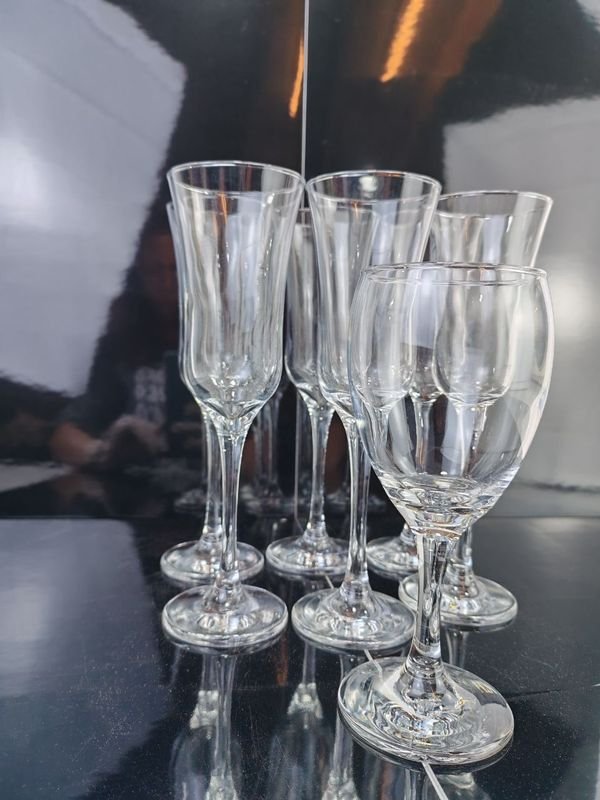 Copas de vino de cristal - imagen 3
