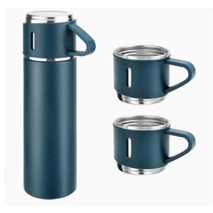 Lote anterior: Set de termo de 500 ml frío calor con 3 tazas de acero inoxidable color azul