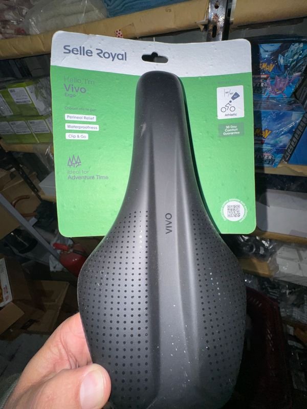 Asiento de Bicicleta Selle Royal Vivo Ergo Negro