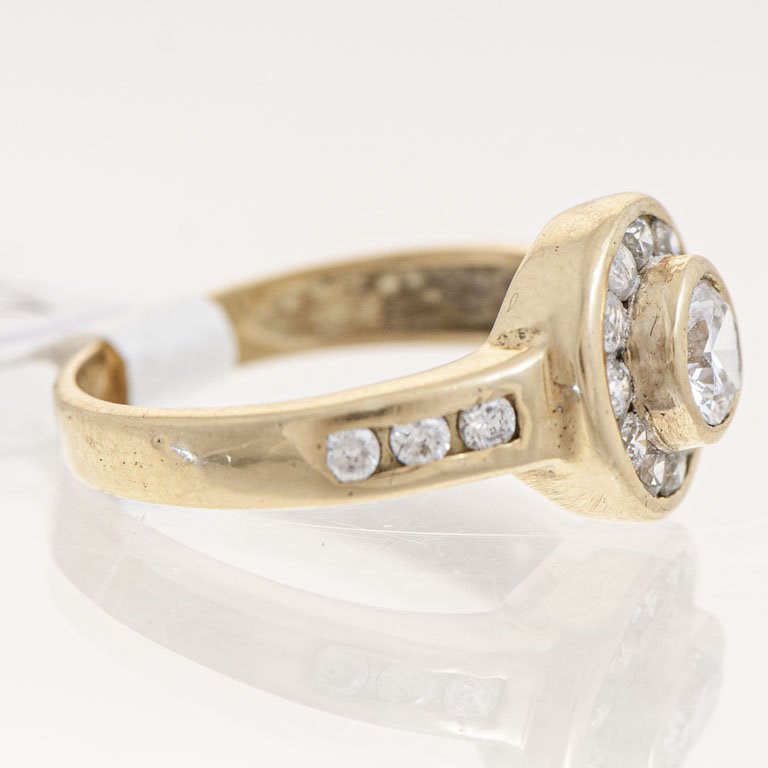 Anillo de Oro con Diamantes - imagen 2