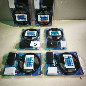Lote anterior: 6 Tiras de Luces LED RGB a Color con Control Remoto, 5 Metros