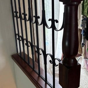 Reja Balconera Antigua de Hierro Forjado con Baranda - imagen 2