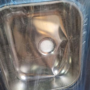 Pileta de Cocina de Acero Inoxidable con Bacha y Escurridor - imagen 2
