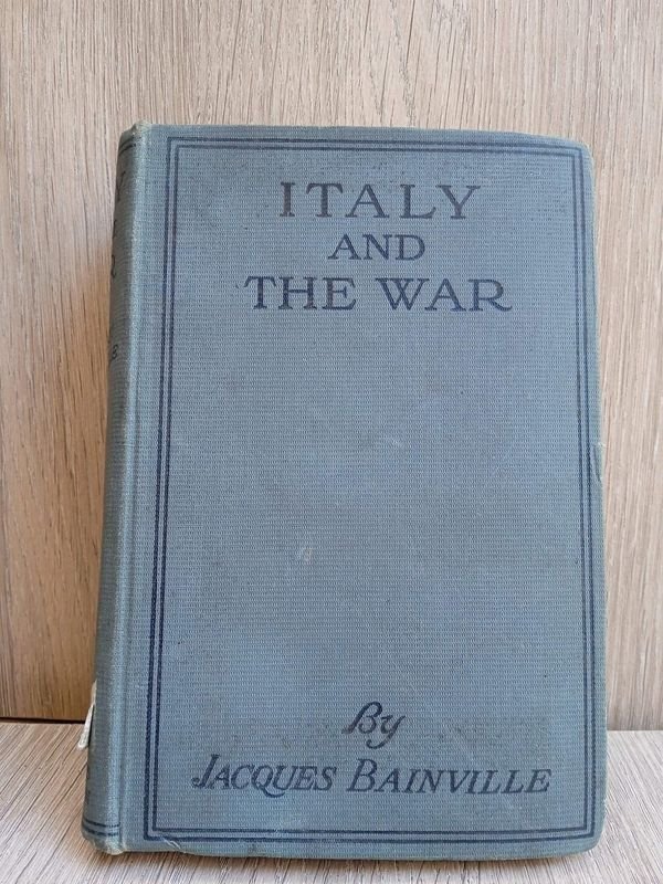 Libro raro de la Primera Guerra Mundial