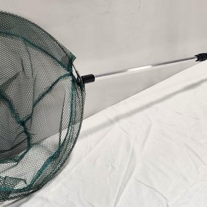 Calderín de Pesca Telescópico con Aro Plegable en Aluminio, Nuevo - imagen 2