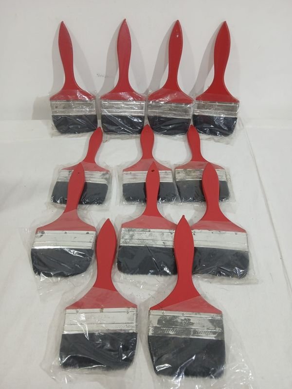 Lote de 12 Pinceles de 4 Pulgadas Nuevos
