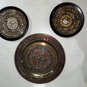 Set de 3 Adornos de Pared Estilo Azteca - imagen 2