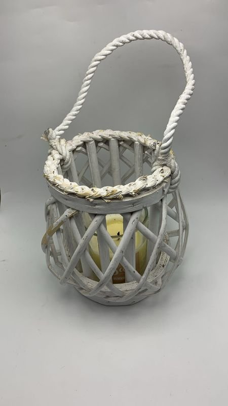 Porta velas en madera decorativa - imagen 3