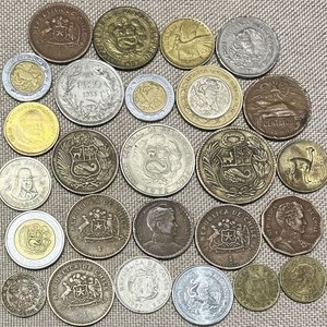 Lote anterior: Lote de Monedas de América Latina: México, Perú, Chile, Costa Rica, Guatemala