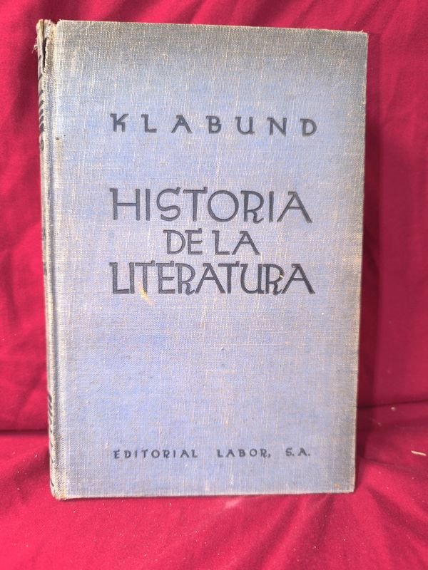 Historia de la Literatura por Klabund - Editorial Labor S.A. (1937)