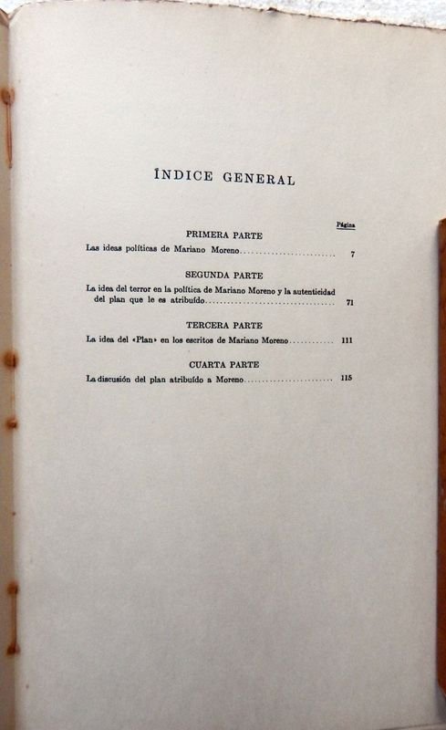 Libro sobre las ideas políticas de Mariano Moreno - imagen 5