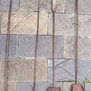 Lote de Atizador, Palas de Cenizas y Marca de Ganado - imagen 3