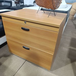 Mueble Auxiliar de Oficina en MDF con 2 Cajones - imagen 1