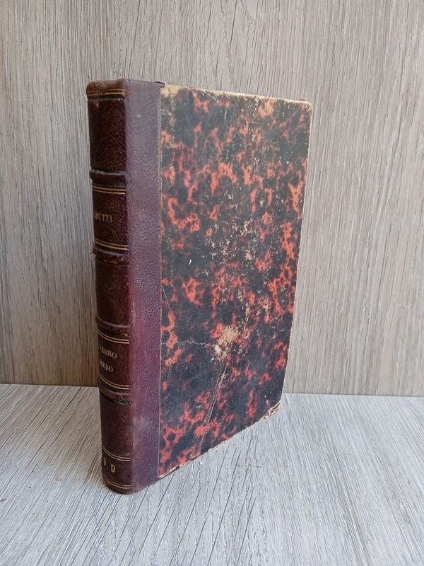 Libro antiguo en italiano de 1861 - Ensayos políticos de Domenico Carutti