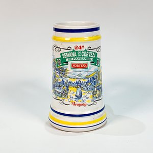 Jarra Cervecera de Loza "Semana de la Cerveza 24" Norteña - 1989 - imagen 3