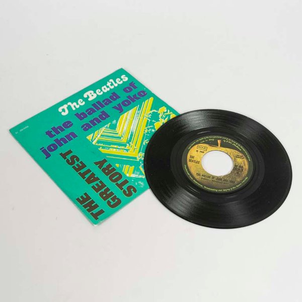 Vinilo Single The Beatles "The Ballad of John and Yoko" - Edición Coleccionista Apple EMI Italia