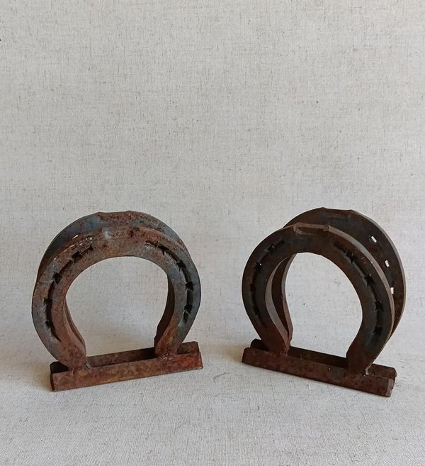 Set de 2 Servilleteros Rústicos de Herradura - imagen 1