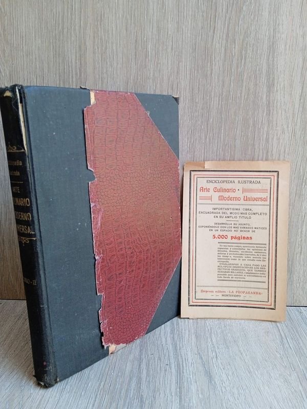 Libro de Cocina Antiguo Uruguayo - imagen 1
