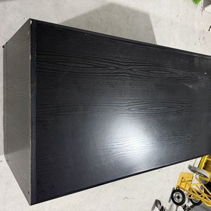 Escritorio de Oficina Amplio Negro con Módulo de Cajones - imagen 4
