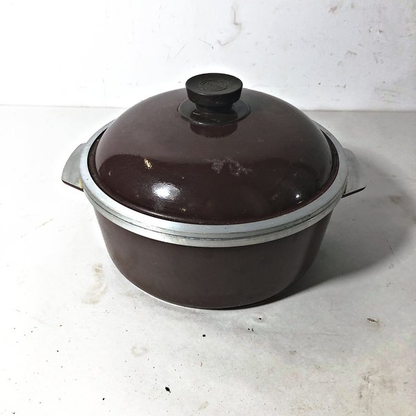 Olla Essen con Tapa - Aluminio Marrón - imagen 1