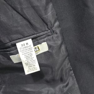 Saco Uniforme Edwards Talle 22R Azul Marino con Hombreras - imagen 2