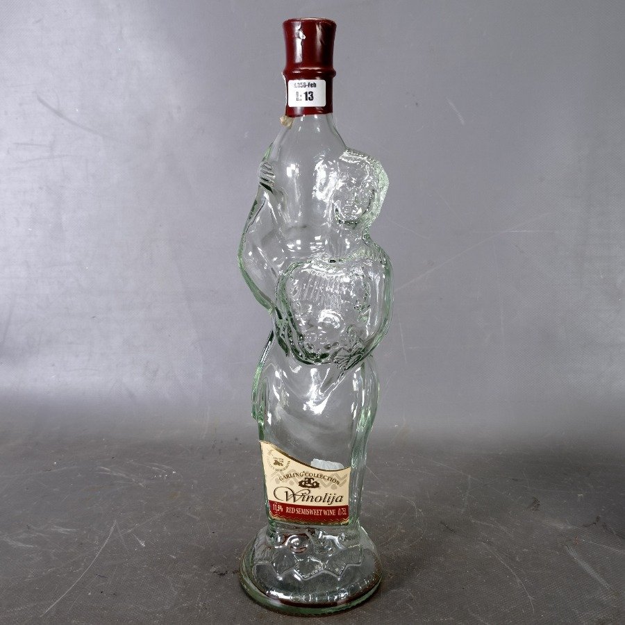 Botella con fisonomía de dama de la colección Garling Colecction Vinolei - imagen 1