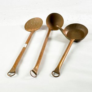 Juego de 3 Piezas de Servir en Cobre - imagen 1