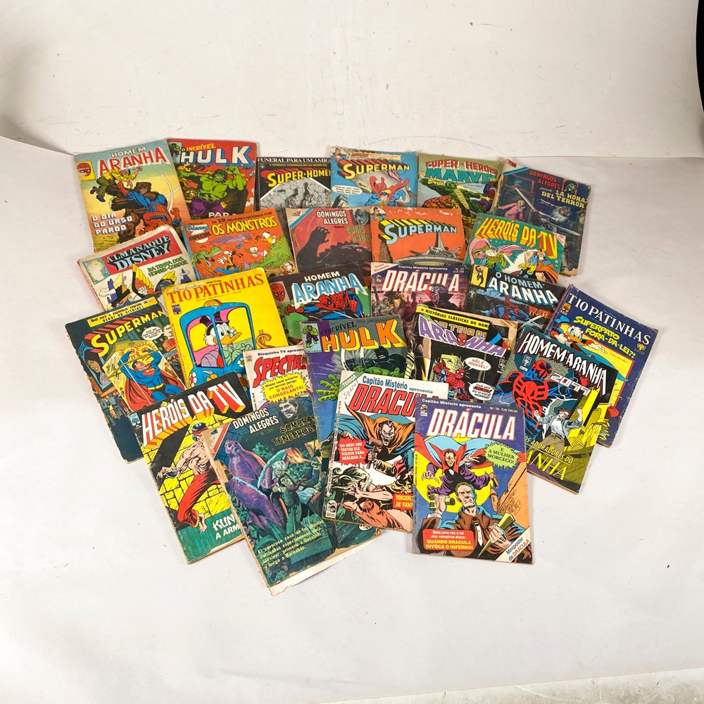 Lote de Revistas de Cómics Coleccionables Variados