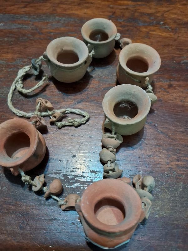 Adorno colgante ollas de cerámica - imagen 2