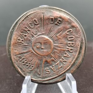 Medalla Banco de Cobranzas 75 Aniversario 1964 por Cabrera - imagen 3