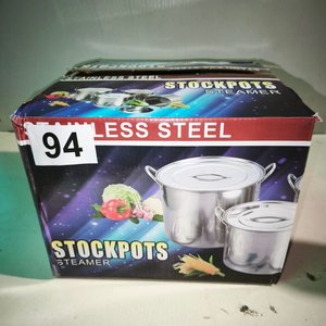 Lote anterior: Juego de 4 Ollas Vaporeras de Acero Inoxidable