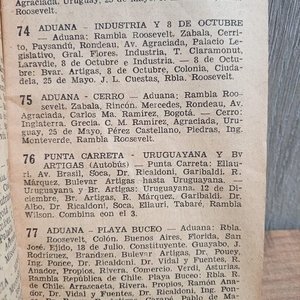 Guía Turística de Montevideo "La Capital" Período 1960 - Trolebús y Ómnibus - imagen 2
