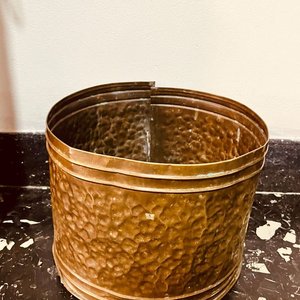 Paragüero y Tacho de Bronce Martillado - imagen 3