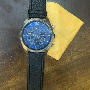 Reloj Tommy Hilfiger TH.288.1.34.1922 Multifunción Esfera Azul Acero Cuero - imagen 4