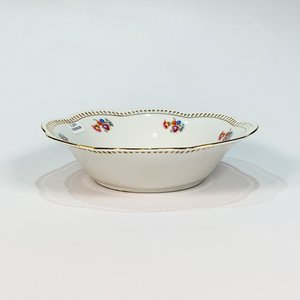 Lote siguiente: Frutera de Porcelana Schumann Arzberg Bavaria con Decoración Floral y Borde Calado