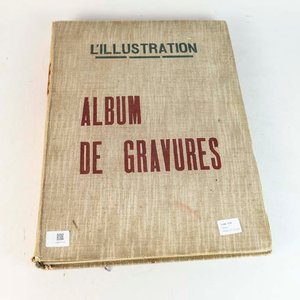 Lote siguiente: Álbum de Grabados de La Illustration, Tapa Dura en Tela