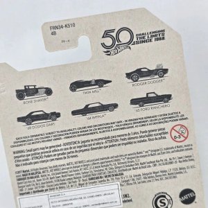 Hot Wheels 50 Aniversario Bone Shaker Edición Limitada - imagen 3