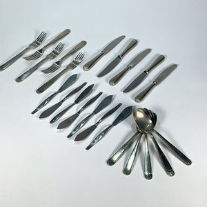 Lote anterior: Conjunto de 22 Cubiertos Vintage Elkington y Hércules