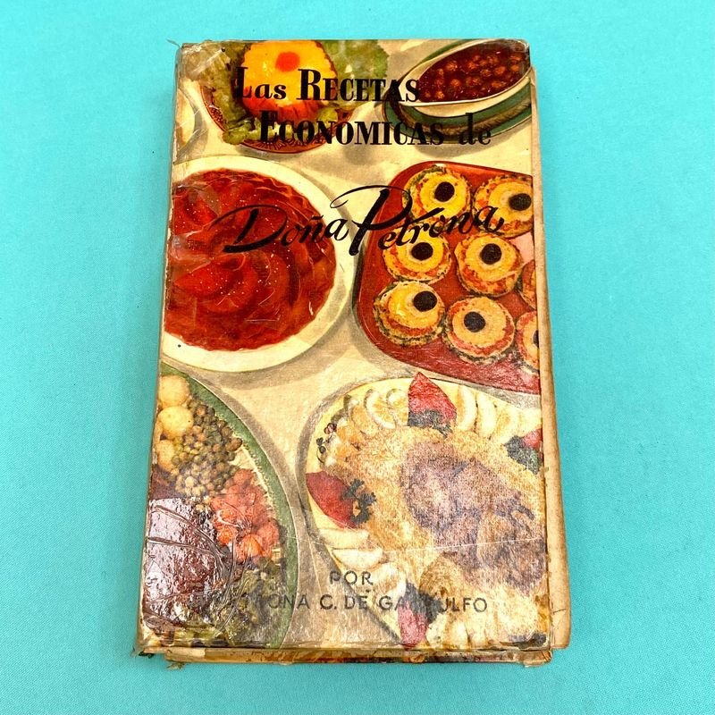 Libro "Las Recetas Económicas de Doña Petrona" - Primera Edición 1962