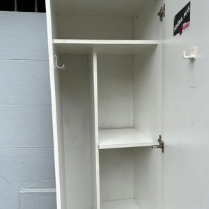 Panelero Blanco de MDF con Puerta y Reparticiones Interiores - imagen 5