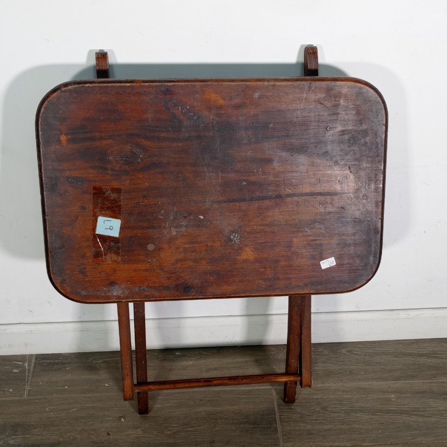 Mesa plegable en pino, en buen estado - imagen 3