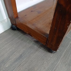 Rack de Madera con Ruedas - 76x40x70cm - imagen 5
