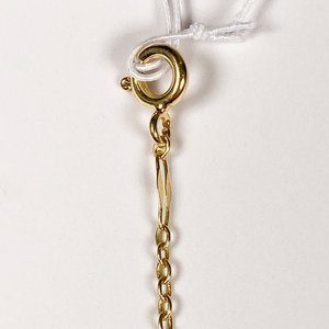 Pulsera Fina de Oro 18 cm - imagen 4