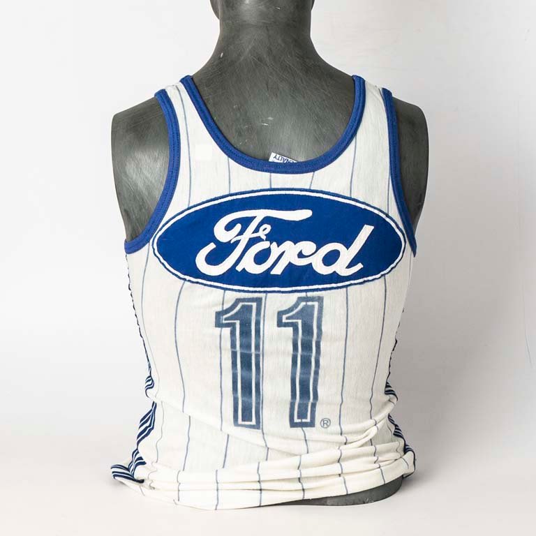 Camiseta de baloncesto del C.A. Monte Libano de San Pablo de la década de 1980 - imagen 2