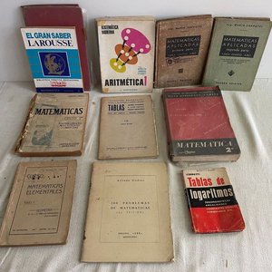 Lote de Libros de Matemáticas y Tablas - imagen 2