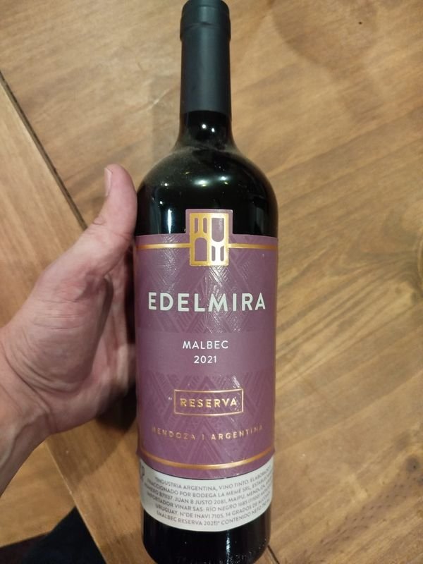 Lote anterior: Vino Edelmira Malbec Reserva año 2021 - Un vino de alta calidad