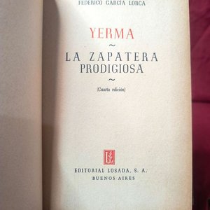 Obras Completas de Federico García Lorca - 7 Tomos - Editorial Losada (1944) - imagen 5