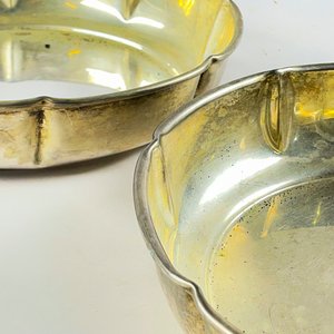 Par de Centros Circulares Metálicos de 24.5 cm - imagen 3
